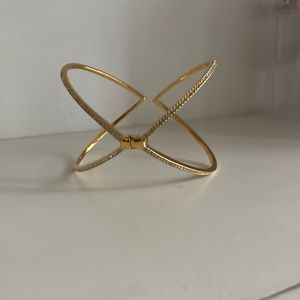 Gold Pave Cuff